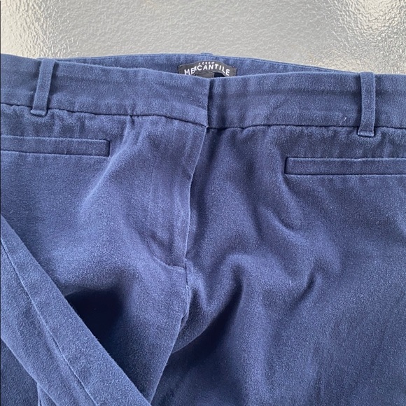 J. Crew Mercantile navy blue pants - Picture 3 of 4